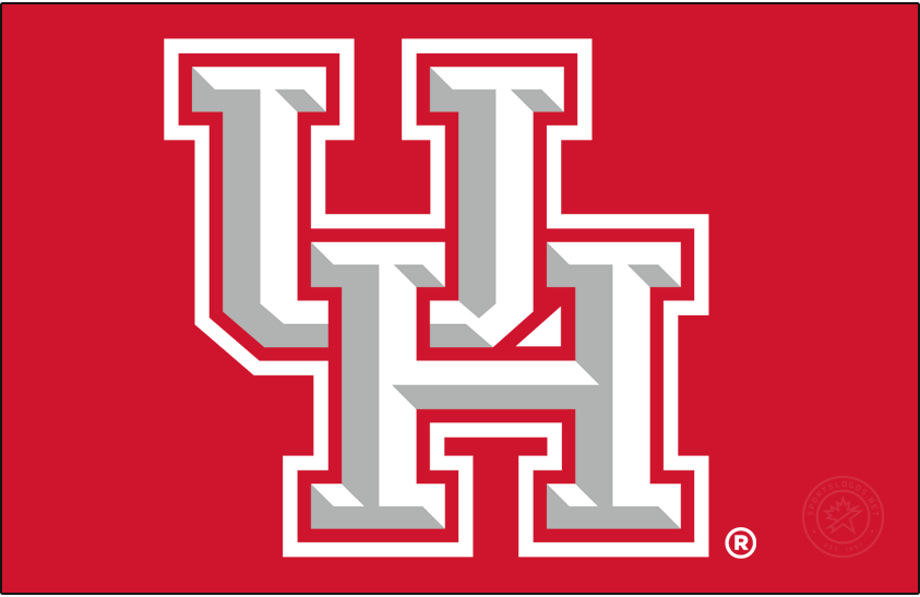 Houston Cougars 2012-2017 Primary Dark Logo diy DTF decal sticker